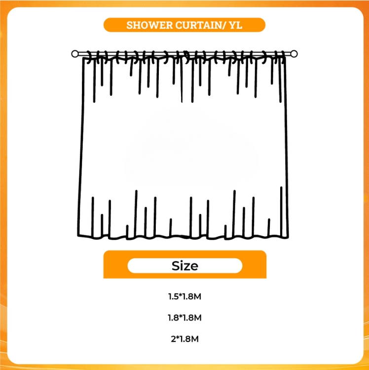 3D shower curtain - Percy Jackson Store