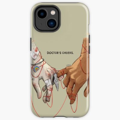 Doctor S Orders Solangelo Being Soft Iphone Case