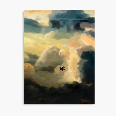 Percy Jackson The Only Way He Feels Safe Flying Poster