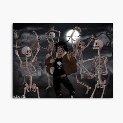 Spooky Scary Skeletons Poster