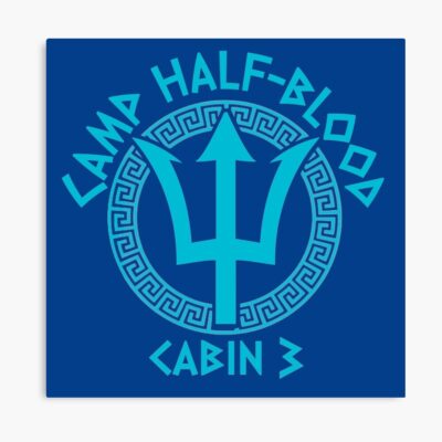 Cabin 3 Camp Half Blood Poster