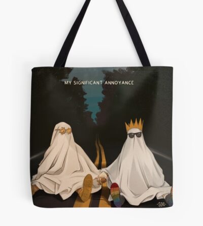 My Spooky Significant Annoyance And The Ghost Photoshoot Trend Tote Bag