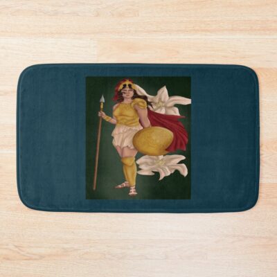 Goddess Of War Bath Mat