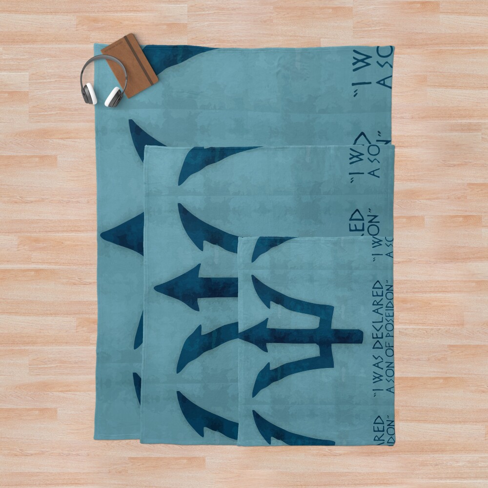 Percy Jackson Cozy Camp Half-Blood Throw Blanket - Image 3