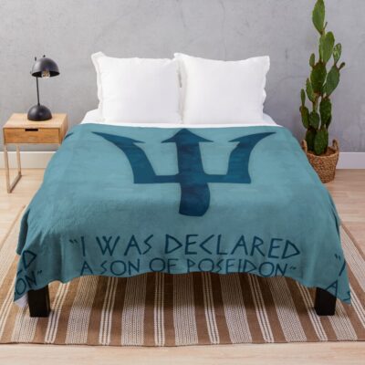 Percy Jackson Cozy Camp Half-Blood Throw Blanket