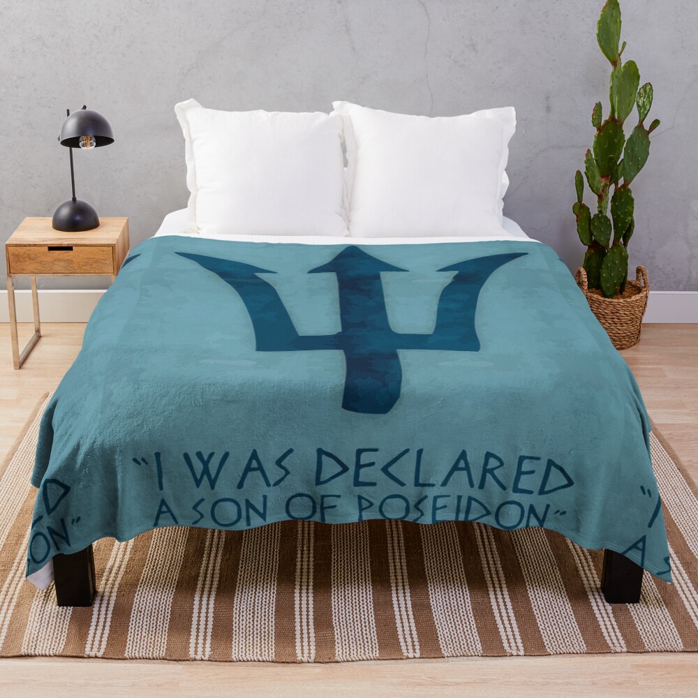 Percy Jackson Cozy Camp Half-Blood Throw Blanket