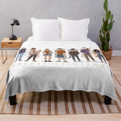 Heroes Of Olympus Throw Blanket