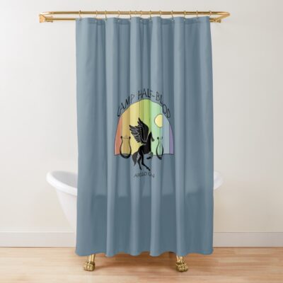 Cabin Apollo Retro Shower Curtain