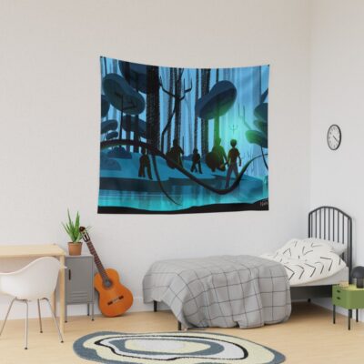 Son Of The Sea God Tapestry