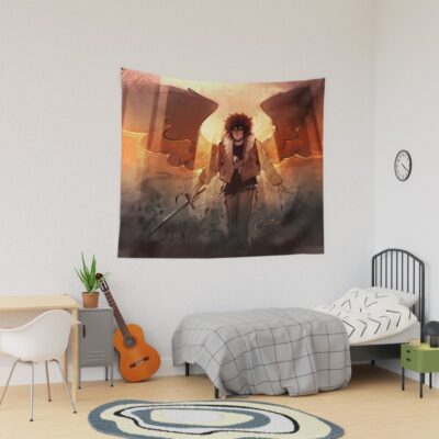 The Border Of Death Of Deams Tapestry