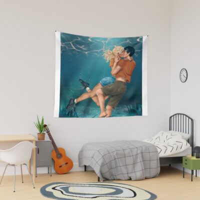 The Underwater Kiss Tapestry