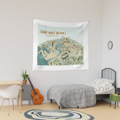 Map Of Camp Half Blood Tapestry
