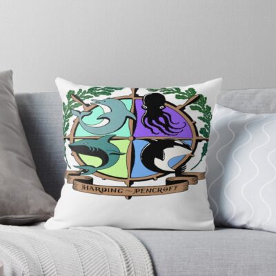 Harding Pencroft Academy Throw Pillow